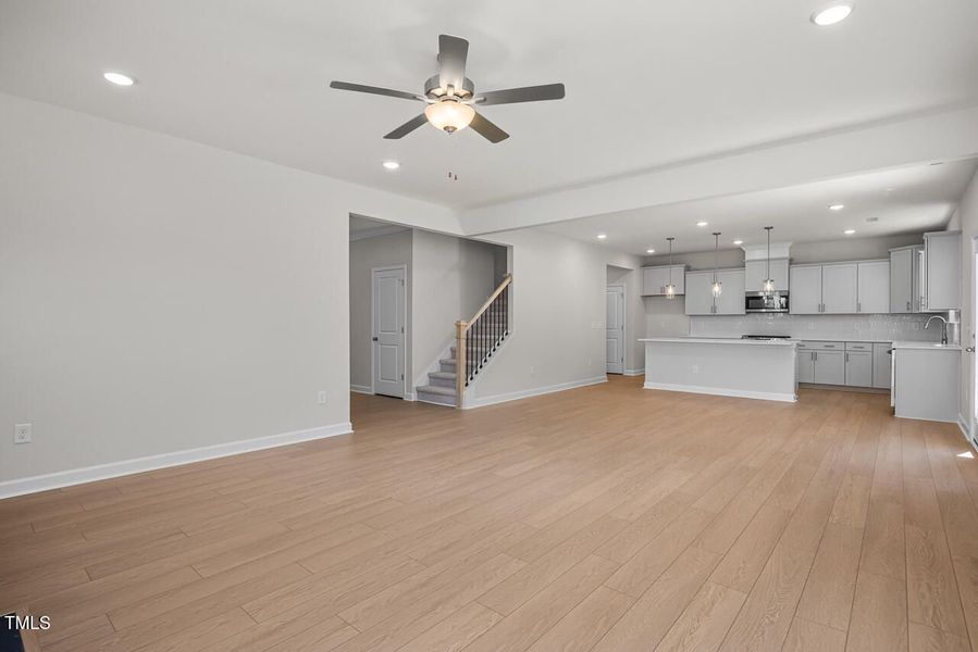 Spacious, unfurnished interior of a new home in Sage on North Main, Wake Forest (Image 17).