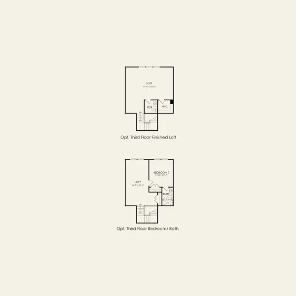 2D floor plan layout for the Stonegate by Pulte Homes in The Retreat at Carolina Ridge, Harrisburg, NC (Image 6).