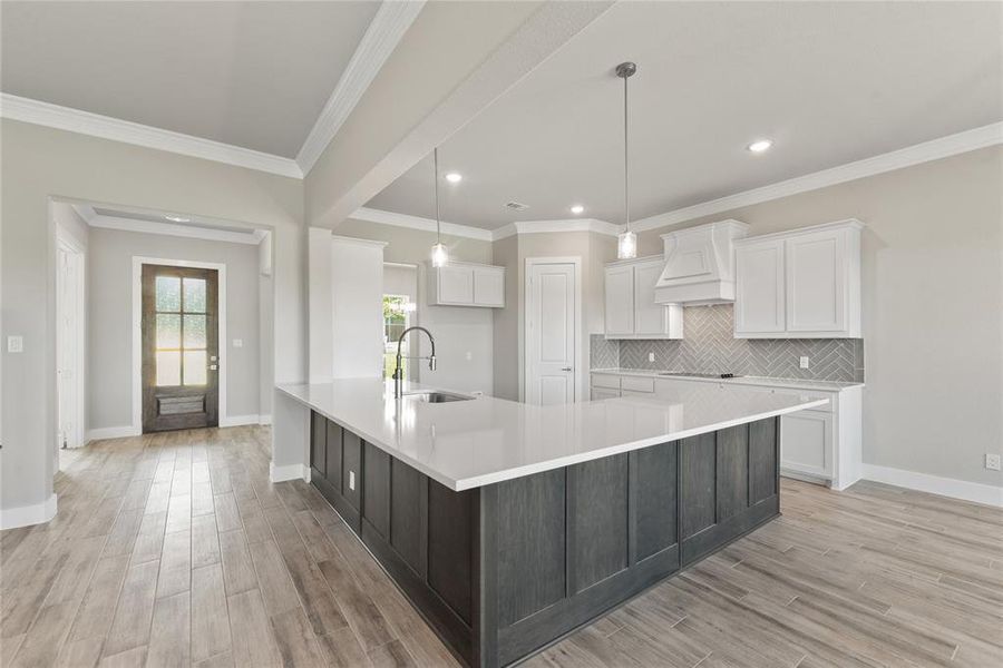 Furnished interior view inside a new home in Crystal Springs Estates, Alvarado (Image 30).