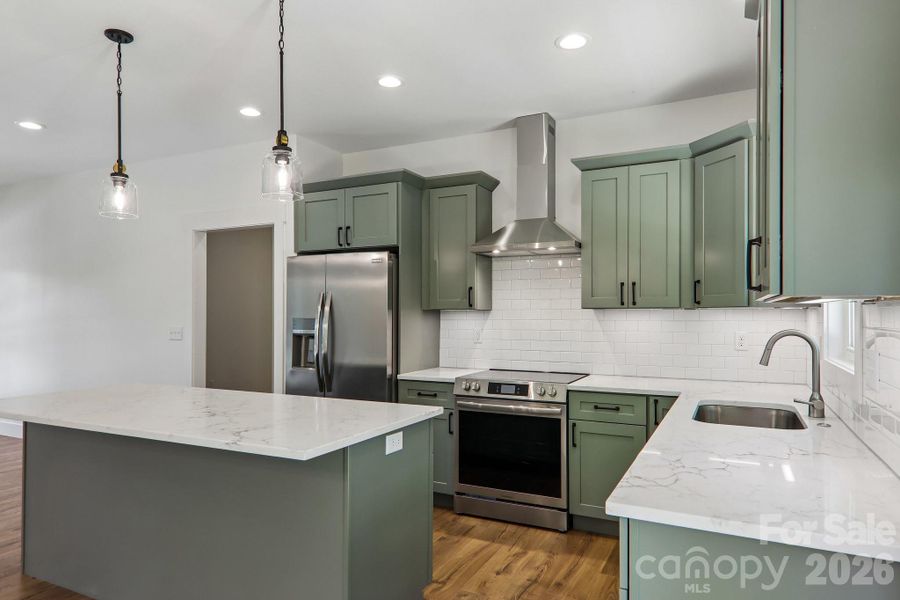 Furnished interior view inside a new home in , Hendersonville (Image 7).