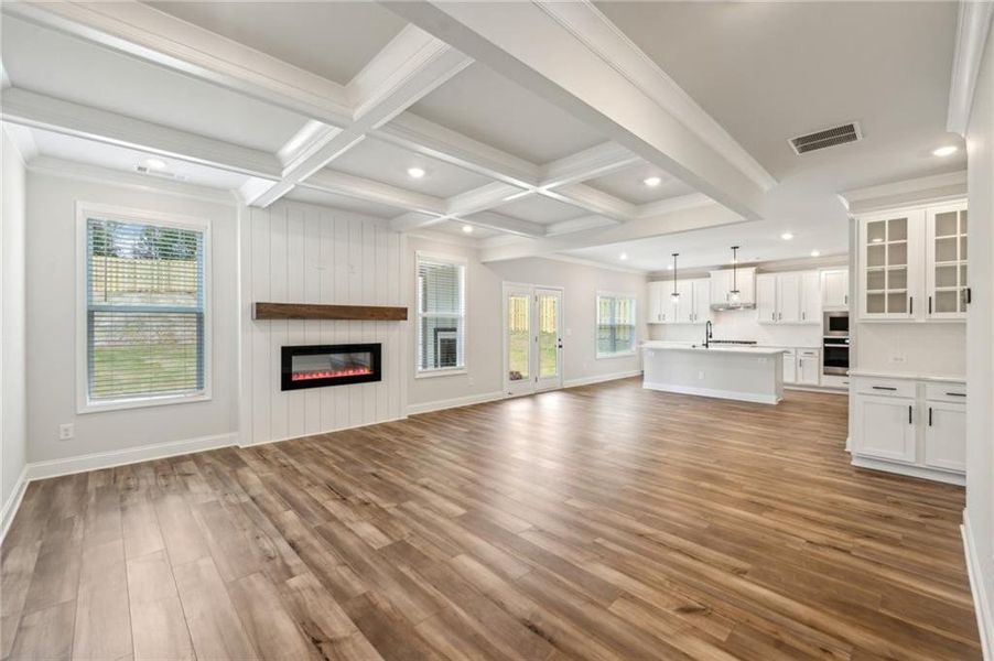 Spacious, unfurnished interior of a new home in Fowler Farms, Auburn (Image 73).