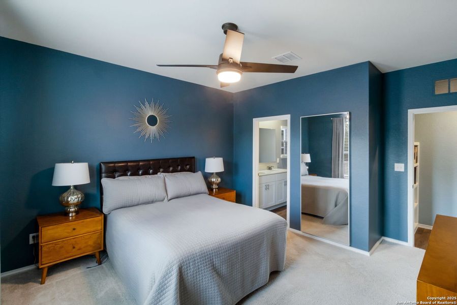 Furnished interior view inside a new home in Davis Ranch, San Antonio (Image 24).