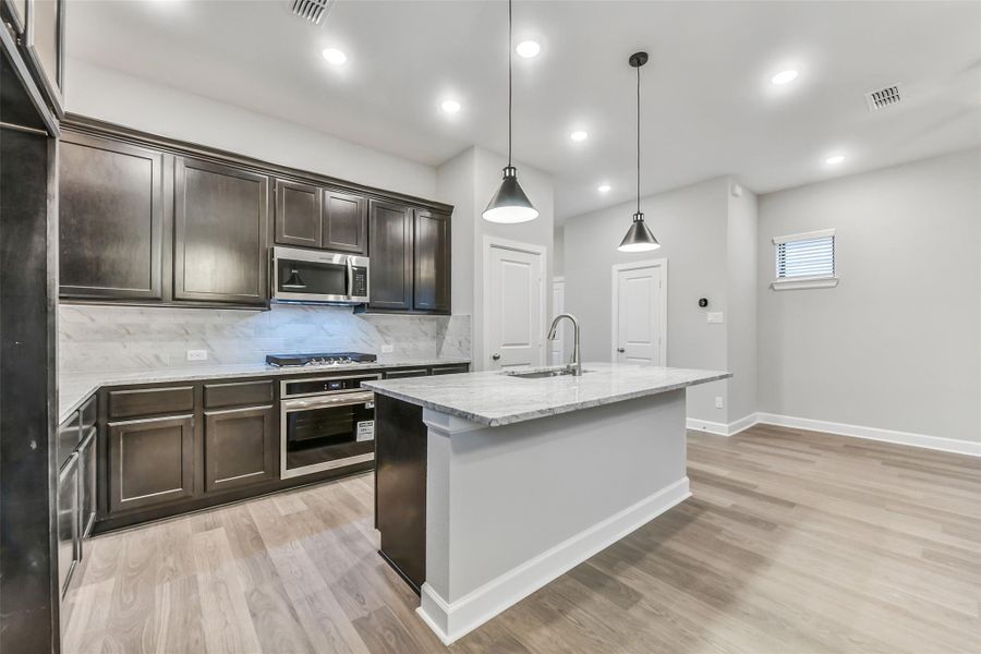 Furnished interior view inside a new home in , Richmond (Image 8).
