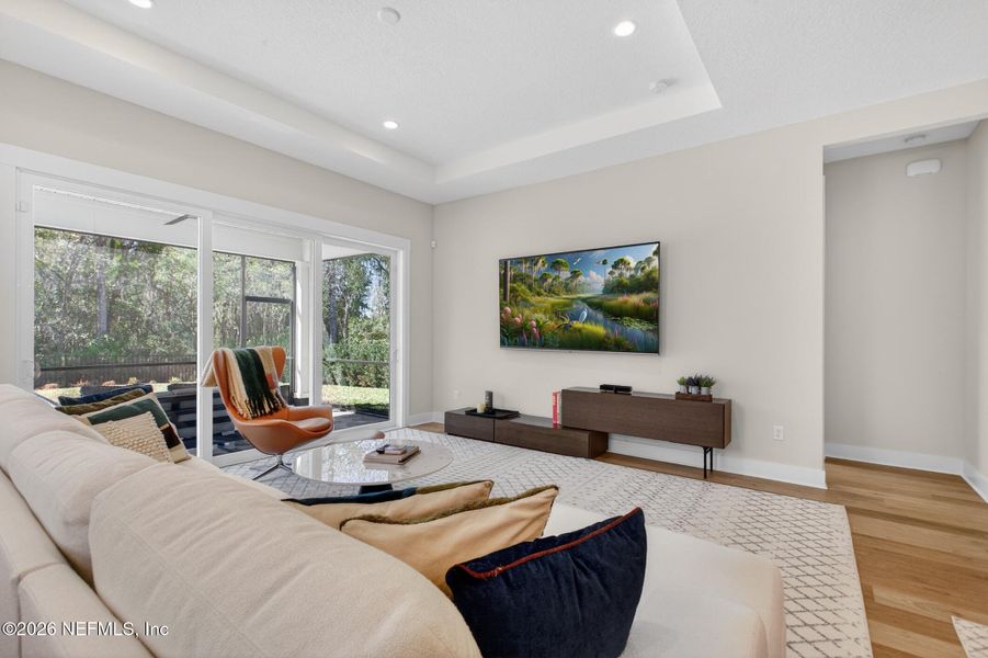 Furnished interior view inside a new home in , St. Johns (Image 51).