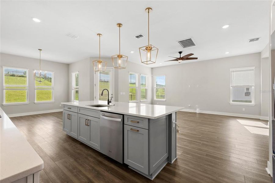 Furnished interior view inside a new home in , Winter Garden (Image 20).