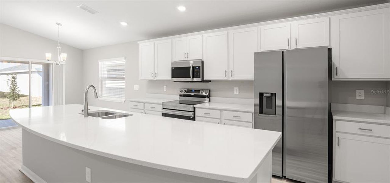 Furnished interior view inside a new home in VillaMar, Winter Haven (Image 8).