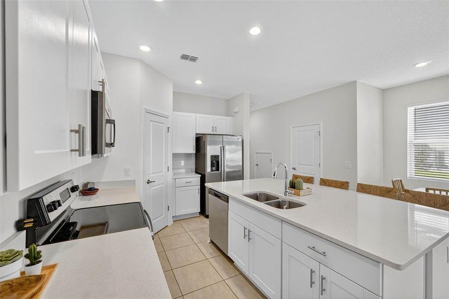 Furnished interior view inside a new home in , Kissimmee (Image 6).