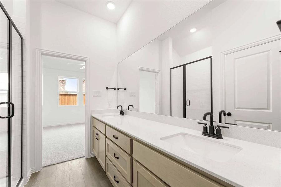 Furnished interior view inside a new home in Creekview Fossil Ridge, Pilot Point (Image 6). Furnished interior view inside a new home in Creekview Fossil Ridge, Pilot Point (Image 6).