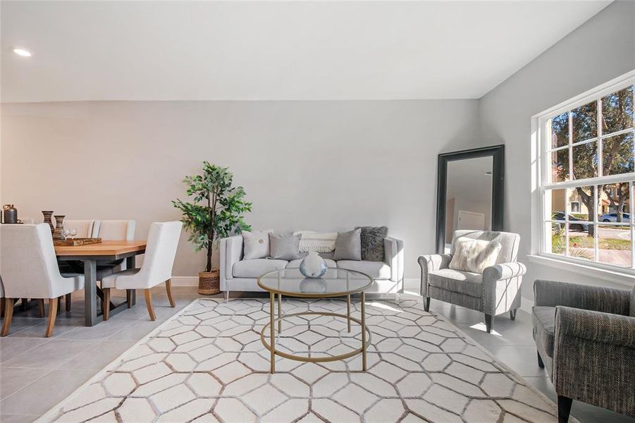 Furnished interior view inside a new home in , Kissimmee (Image 10). Furnished interior view inside a new home in , Kissimmee (Image 10).