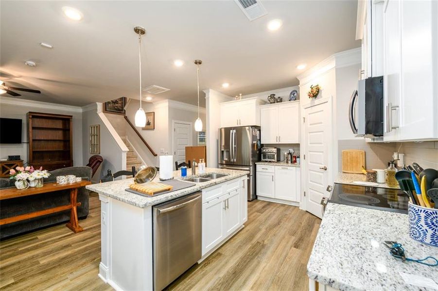 Furnished interior view inside a new home in Holiday Pines, Buford (Image 25).