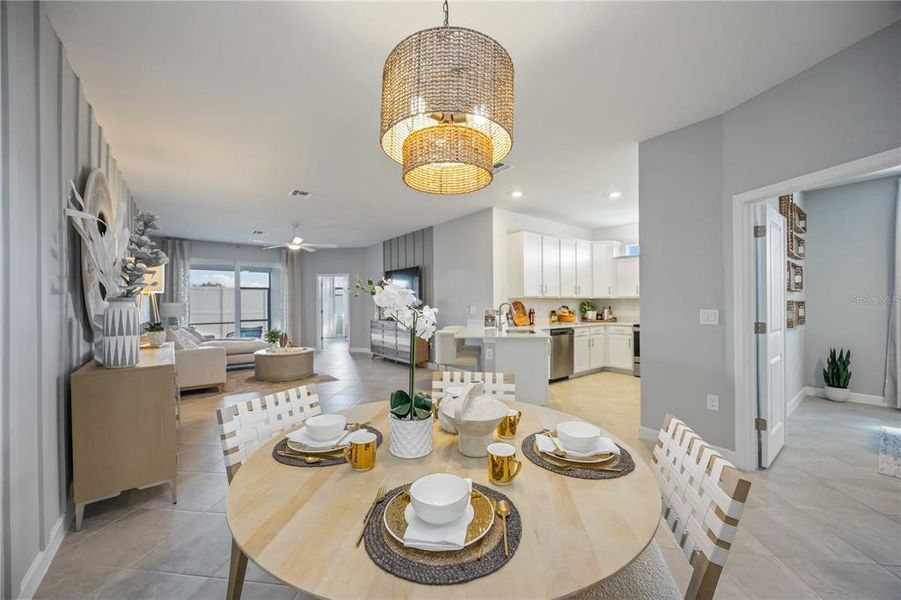 Furnished interior view inside a new home in , Englewood (Image 28).