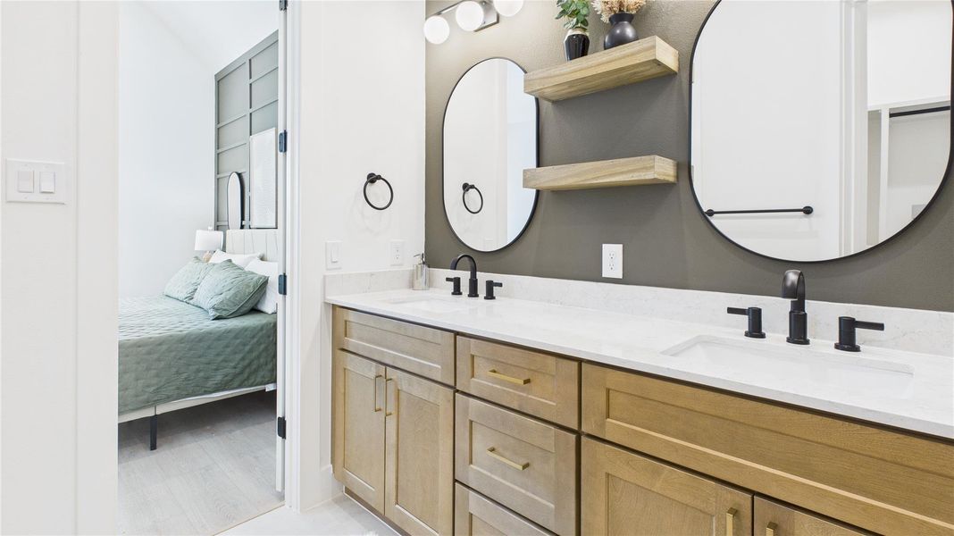 Furnished interior view inside a new home in , Houston (Image 18). Furnished interior view inside a new home in , Houston (Image 18).