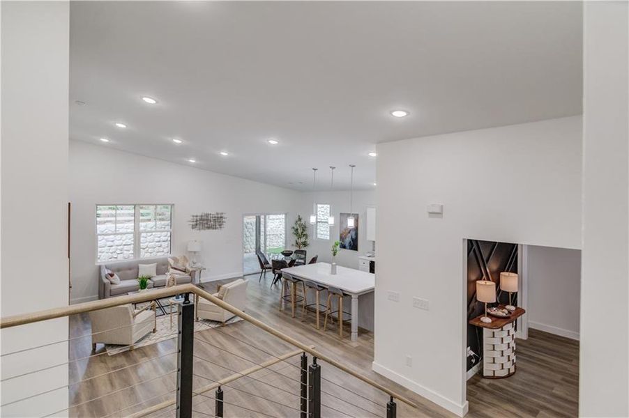 Furnished interior view inside a new home in , Gainesville (Image 13).