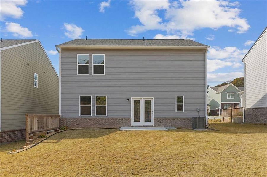 Exterior details and patio area of a home in , Winder (Image 4).