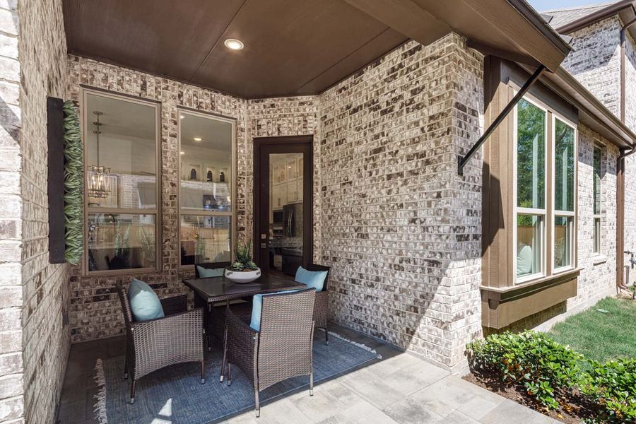 Representative Patio - some options shown Representative Patio - some options shown