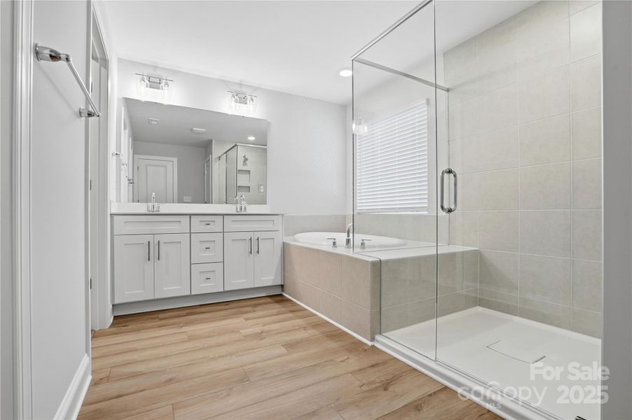 Furnished interior view inside a new home in Grier Meadows, Charlotte (Image 8).