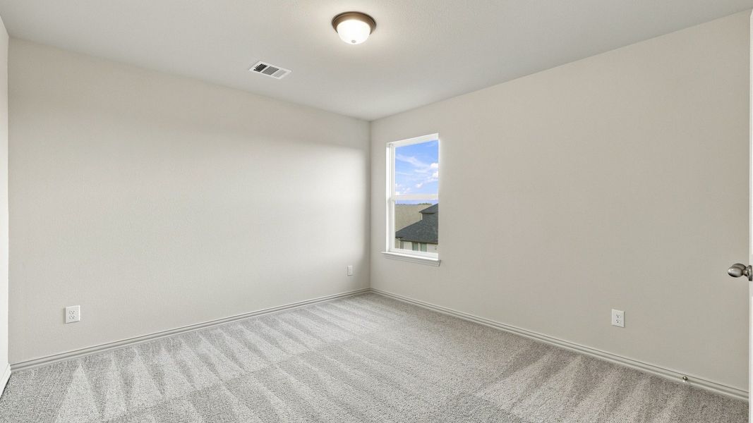 Furnished interior view inside a new home in Westridge Journey, McKinney (Image 7).