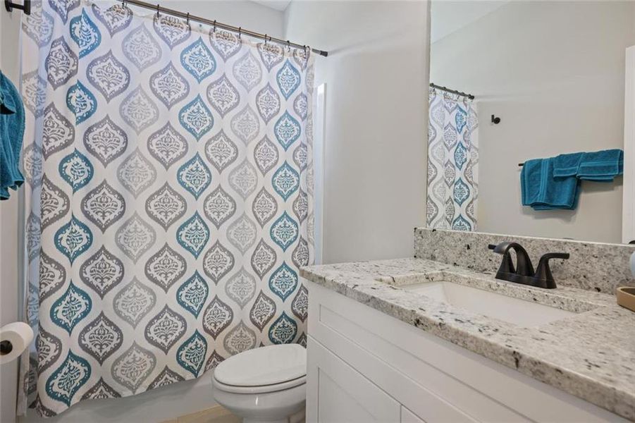 Furnished interior view inside a new home in , Dallas (Image 29).