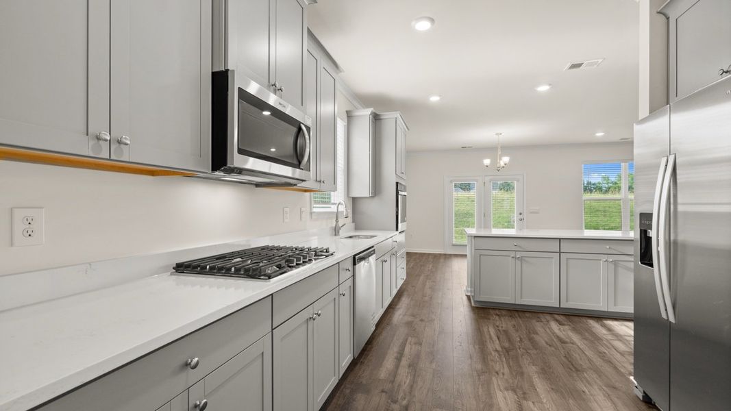 Furnished interior view inside a new home in Wildwood, Covington (Image 8).