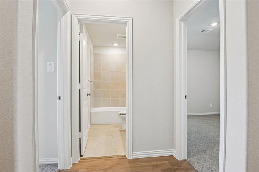 Spacious, unfurnished interior of a new home in Lakehaven - Signature Series, Farmersville (Image 22). Spacious, unfurnished interior of a new home in Lakehaven - Signature Series, Farmersville (Image 22).