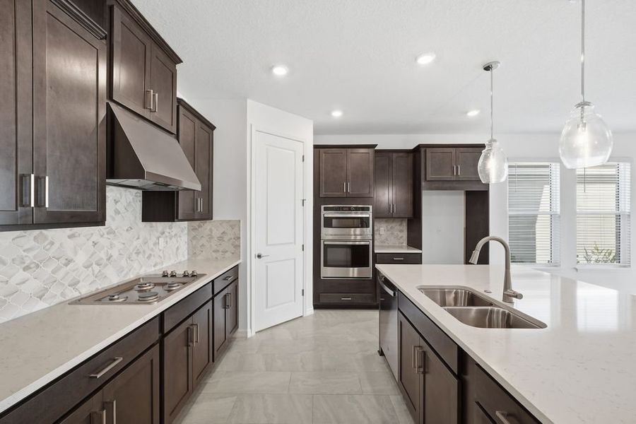 Furnished interior view inside a new home in Veranda Oaks, Port St. Lucie (Image 9). Furnished interior view inside a new home in Veranda Oaks, Port St. Lucie (Image 9).