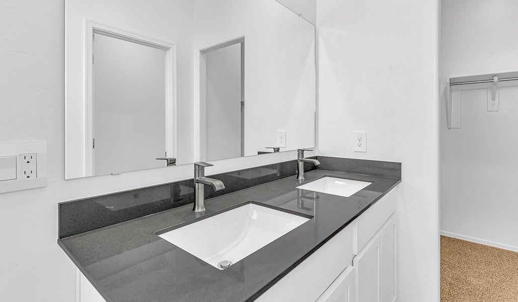 Furnished interior view inside a new home in Blackhawk, Tucson (Image 10). Furnished interior view inside a new home in Blackhawk, Tucson (Image 10).