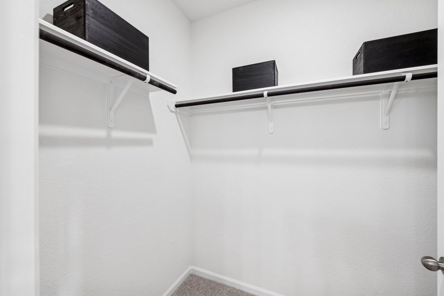 The Mockingbird II- Primary Suite Walk-In Closet The Mockingbird II- Primary Suite Walk-In Closet