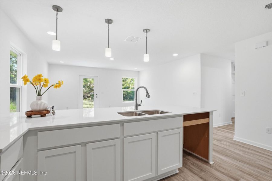 Furnished interior view inside a new home in , Jacksonville (Image 14).