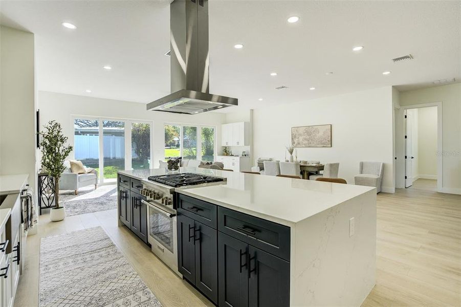 Furnished interior view inside a new home in , Largo (Image 7).