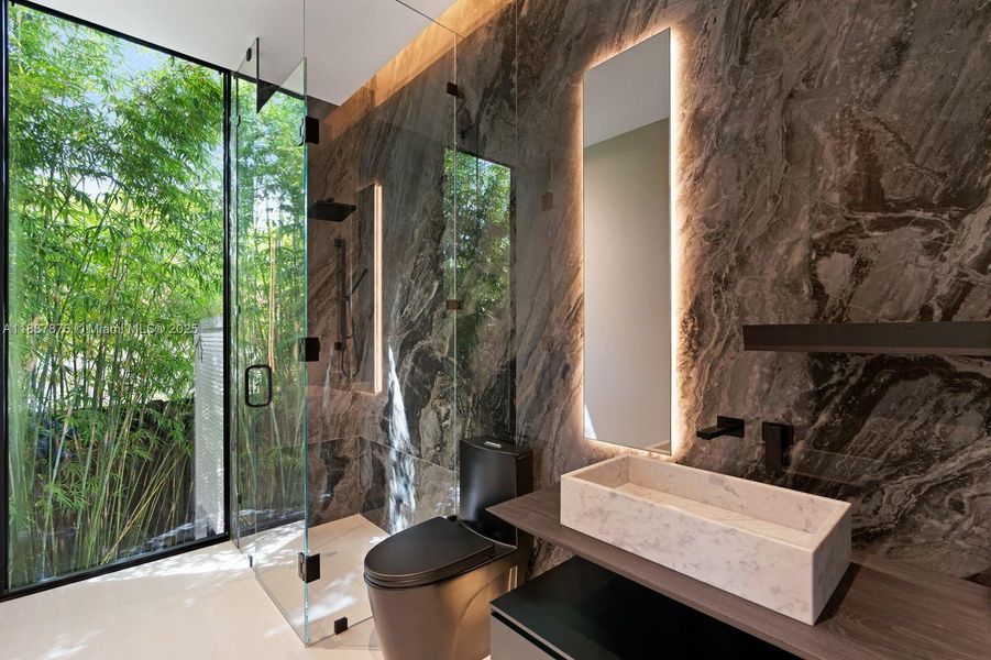 Furnished interior view inside a new home in , North Miami (Image 16).