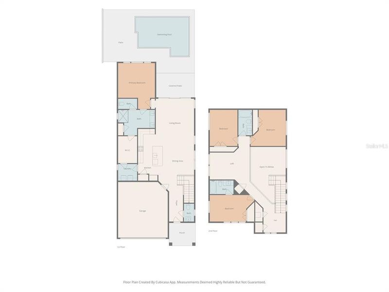 2D floor plan layout of this home in , Wesley Chapel, FL (Image 5). 2D floor plan layout of this home in , Wesley Chapel, FL (Image 5).
