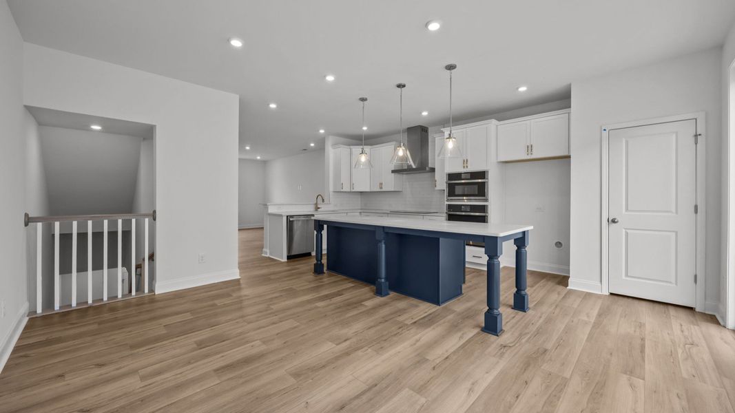 Landon Plan in River District by DRB Homes in Charlotte NC.