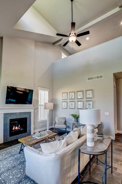 Representative furnished interior of a home built from the The Avalon by Landmark Homes in Vernazza, Windsor (Image 8).