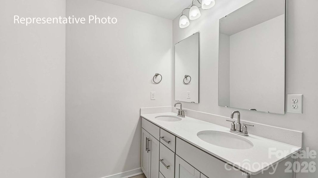Furnished interior view inside a new home in Avalon of Gastonia, Gastonia (Image 24).