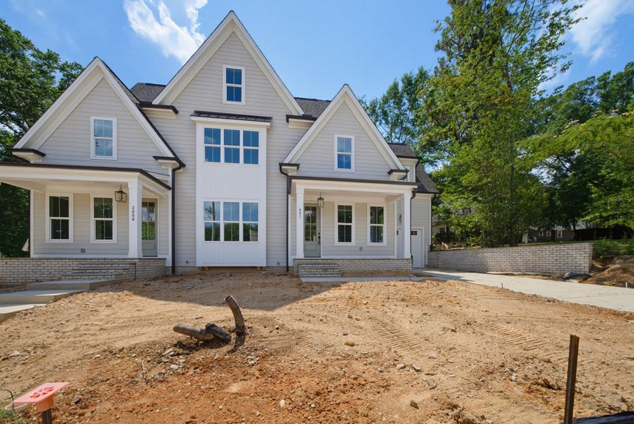 In-progress construction of a new home in Raleigh Proper, Raleigh, NC (Image 6).