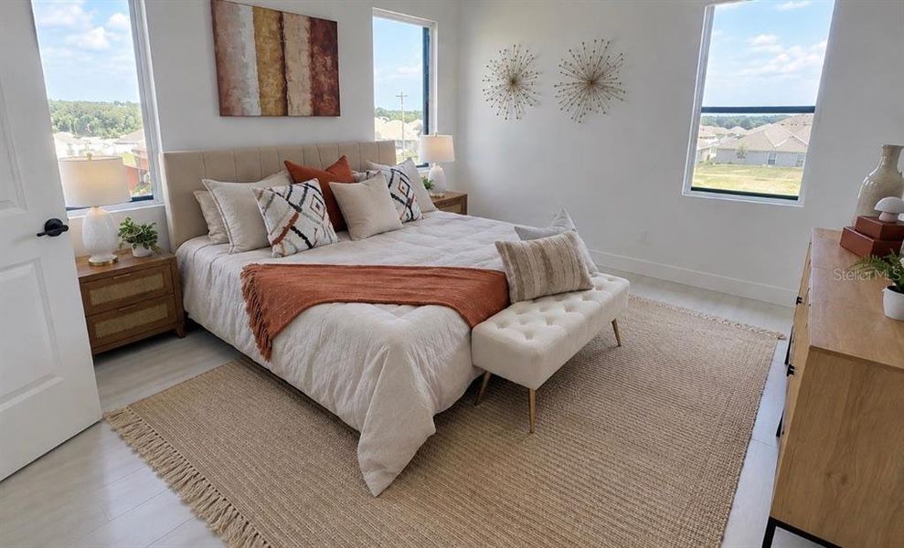 Furnished interior view inside a new home in , Mascotte (Image 3).