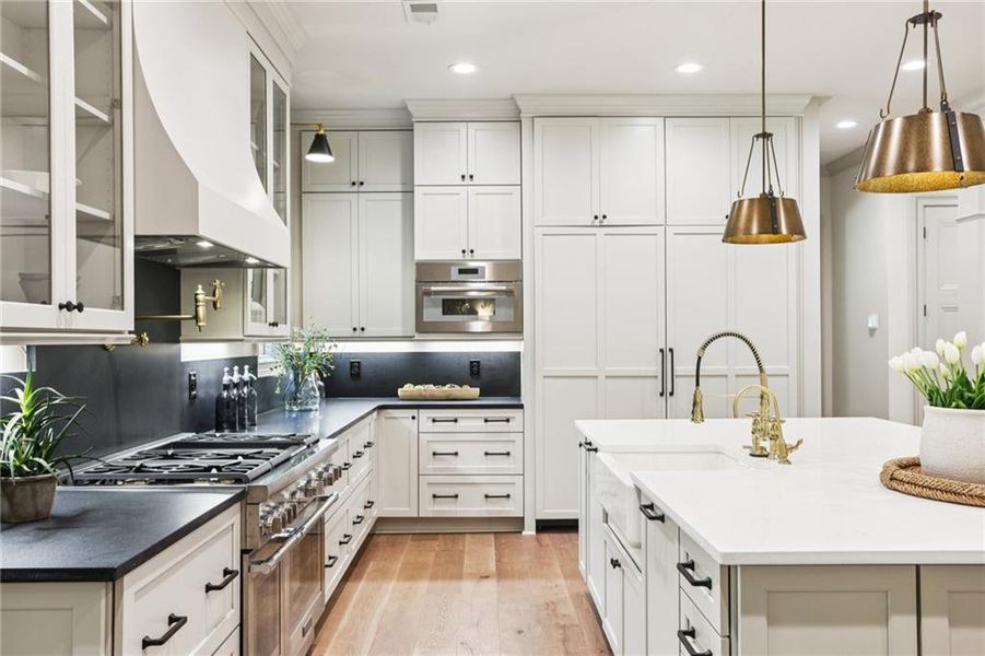 Furnished interior view inside a new home in , Marietta (Image 17).