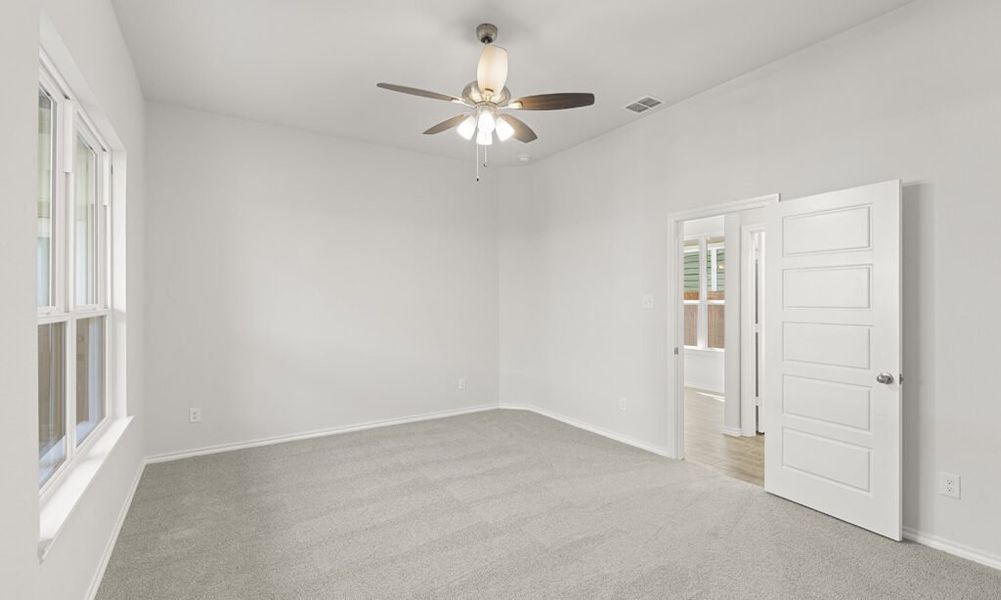 Representative exterior photo of a completed home built from the Thorndale by Impression Homes in Heartland, Heartland, TX (Image 18). Representative exterior photo of a completed home built from the Thorndale by Impression Homes in Heartland, Heartland, TX (Image 18).