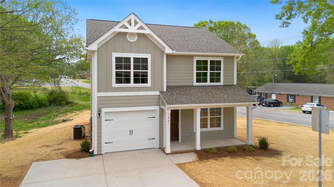 Front exterior of a new home in , Monroe, NC, highlighting curb appeal (Image 18). Front exterior of a new home in , Monroe, NC, highlighting curb appeal (Image 18).
