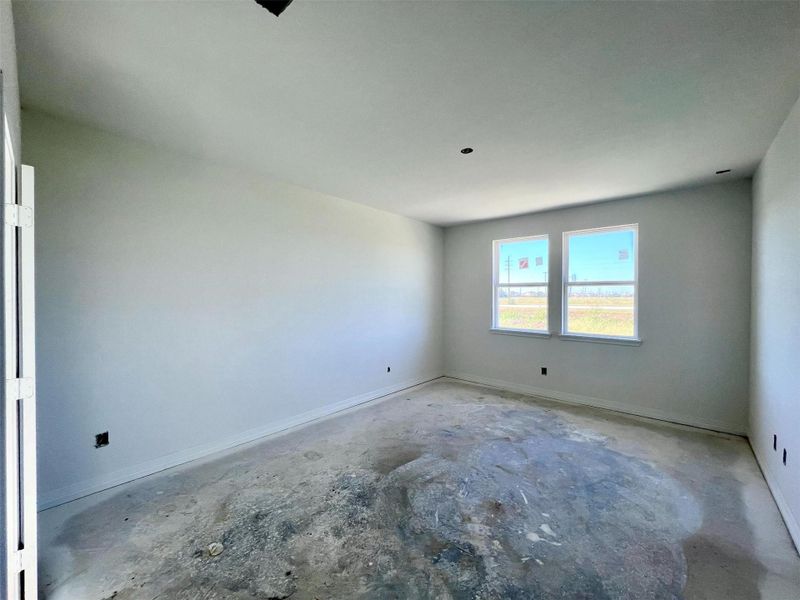 Actual progress of your home.