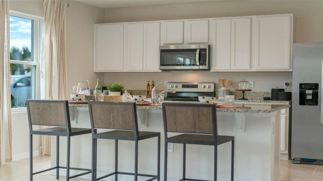Furnished interior view inside a new home in Buena Lago, St. Cloud (Image 8).