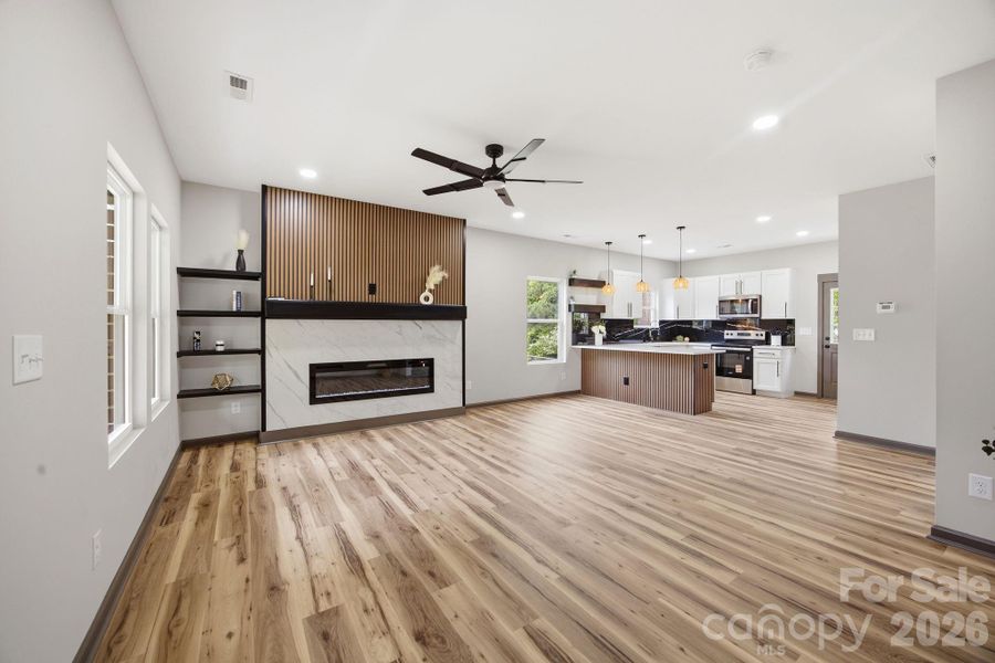 Furnished interior view inside a new home in , Kannapolis (Image 5).