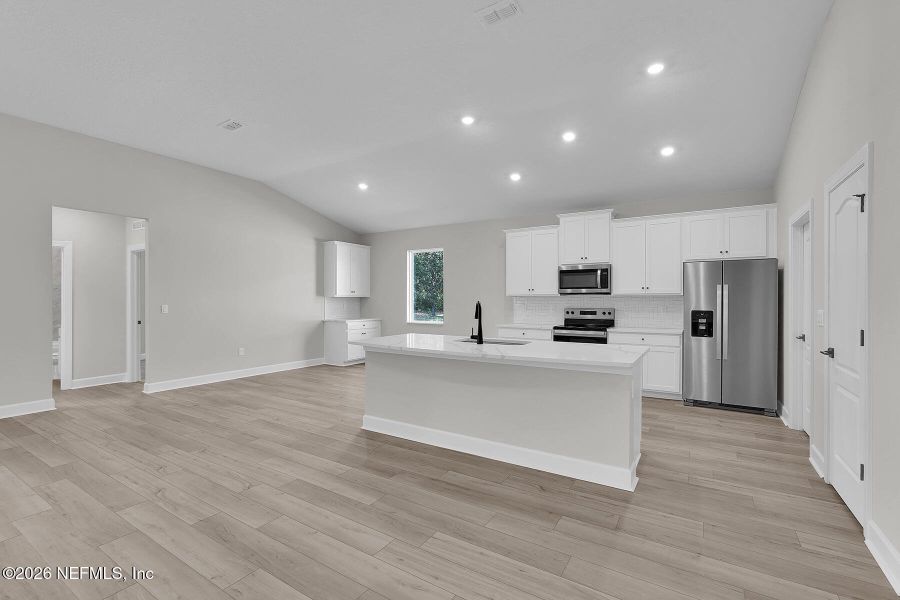 Furnished interior view inside a new home in , Jacksonville (Image 7).