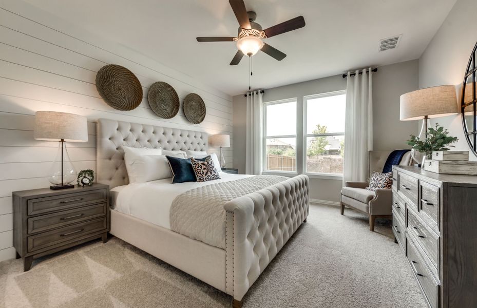 Furnished interior view inside a new home in Kings Way, Denton (Image 22).