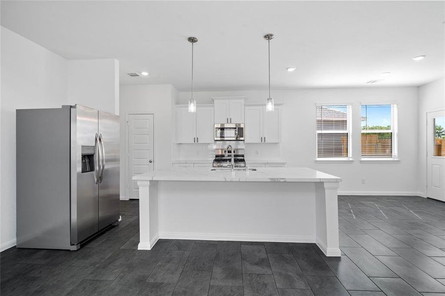 Furnished interior view inside a new home in Crosby Farms, Crosby (Image 9).