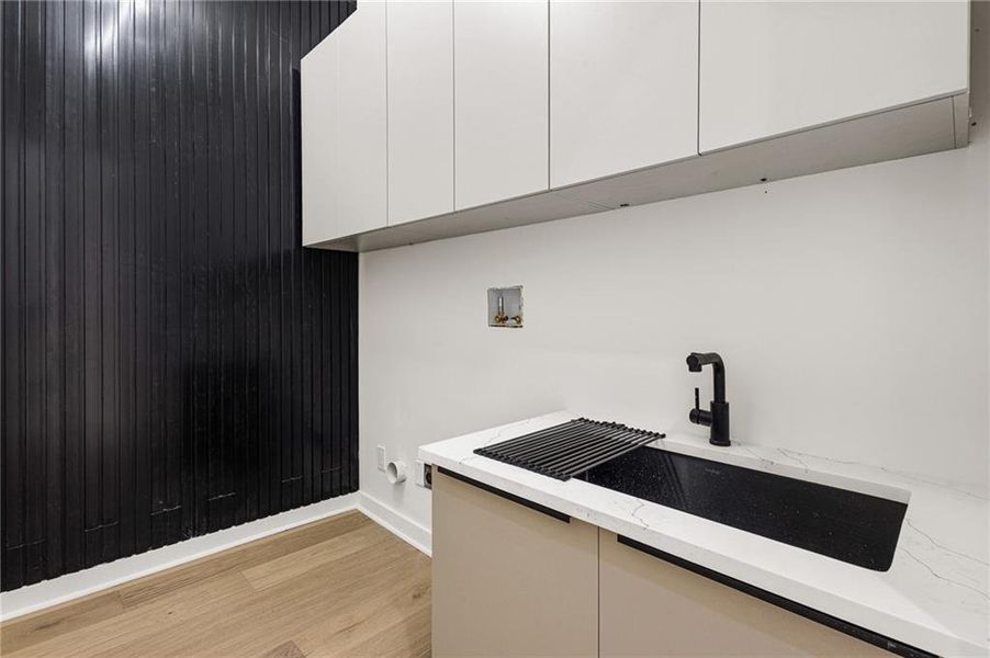Close-up of interior finishes inside a home in , Atlanta (Image 20).