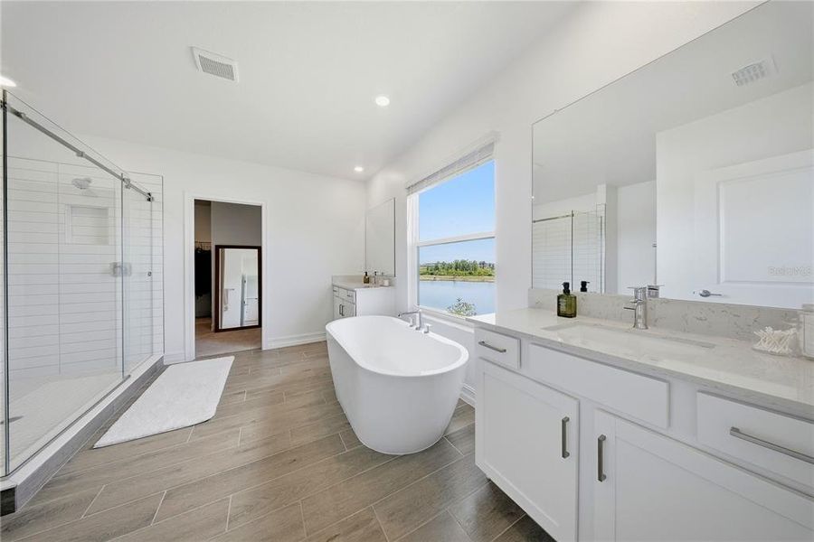 Furnished interior view inside a new home in Connerton, Land O' Lakes (Image 43).