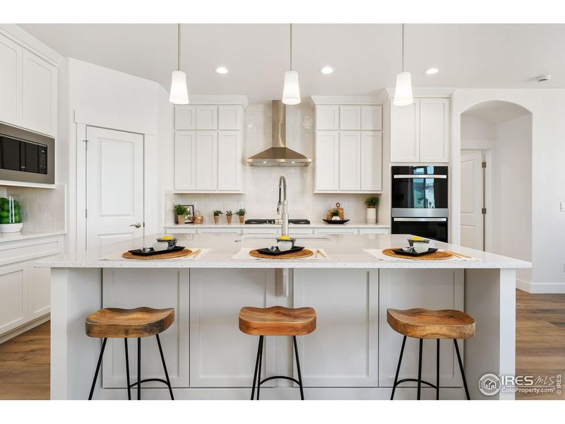 Furnished interior view inside a new home in Prairie Song, Windsor (Image 17).