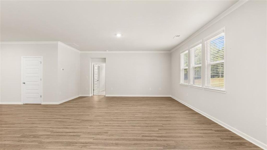 Spacious, unfurnished interior of a new home in Kingston Ranch at Lake Oconee, Buckhead (Image 33).