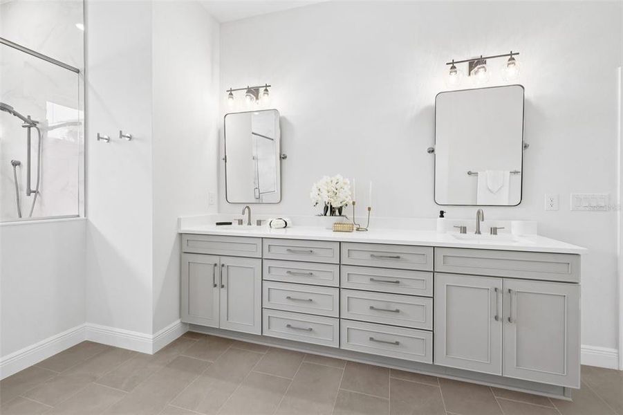 Furnished interior view inside a new home in , Tampa (Image 46).